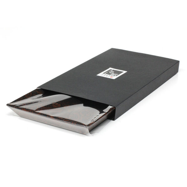 Taniguchi Shoyudo Co. Lacquer Paper Tray Brown - Image 3