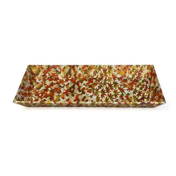 Taniguchi Shoyudo Co. Yuzen Washi Paper Pen Tray Toshikan Sanyu - Image 3