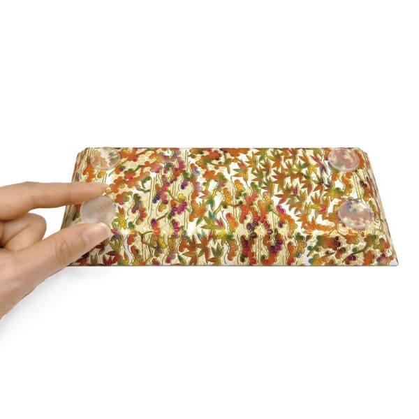 Taniguchi Shoyudo Co. Yuzen Washi Paper Pen Tray Toshikan Sanyu - Image 4