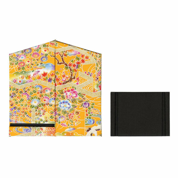 Taniguchi Shoyudo Co. Yuzen Washi Paper Foldable Accessory Case Folding Screen Picture - Image 3