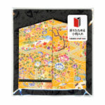 Taniguchi Shoyudo Co. Yuzen Washi Paper Foldable Accessory Case Folding Screen Picture - Image 2