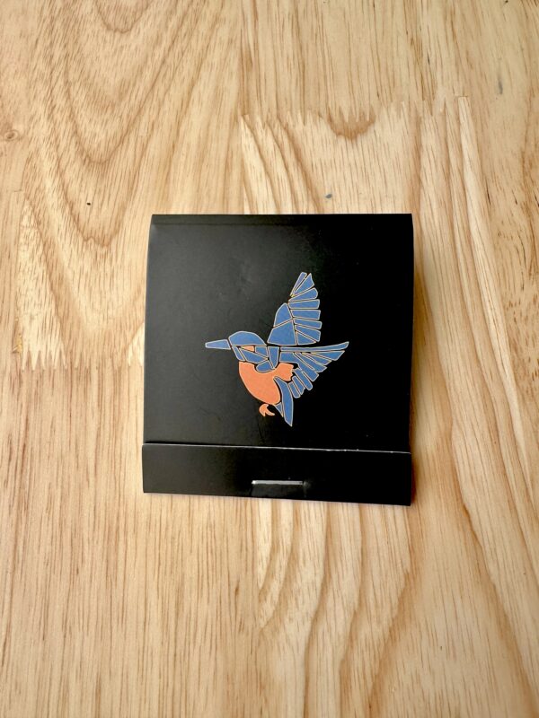 Esterbrook x BUNGU Box Kingfisher Edition Lapel Pin - Image 3