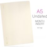 Wonderland222 - 2026 Edition - A5 Insert - Monthly