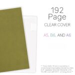 Wonderland222 - Vinyl Clear Cover - 192 Page Notebook